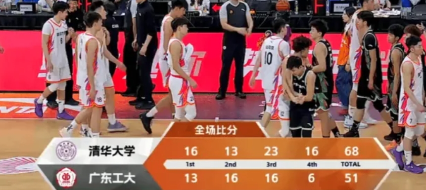清華“學(xué)霸”隊(duì)的籃球魔法：隰泰誠24分，清華戰(zhàn)勝廣工強(qiáng)勢挺進(jìn)8強(qiáng)！